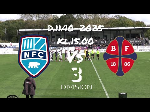 Nykøbing Fc - Bk Frem(D.11/10-2025. 3.Division)