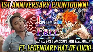 Day 5 FREE Massive Multipulls! Lucky Hat of Luck in effect?