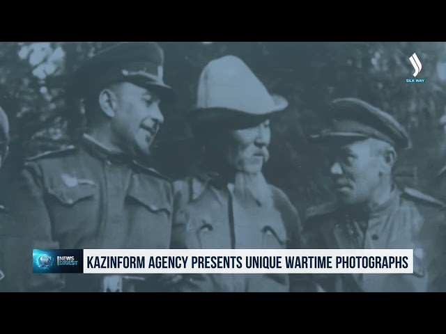 «Kazinform» агенттігі соғыс жылдарындағы бірегей фотосуреттерді ұсынды