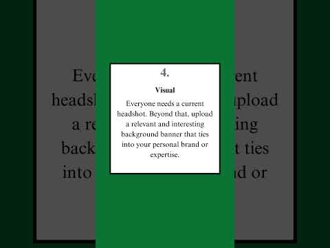 Sandra Long - 5 Ways to Upgrade Your LinkedIn Profile and Personal Brand #linkedin #career