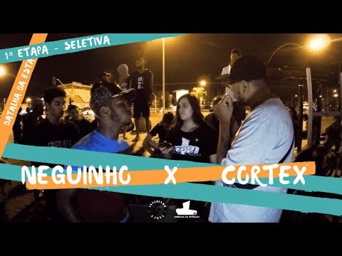 Neguinho X Cortex - 2 Fase - 1 Etapa Seletiva - Batalha Da Estação 2018 - Guará/Df