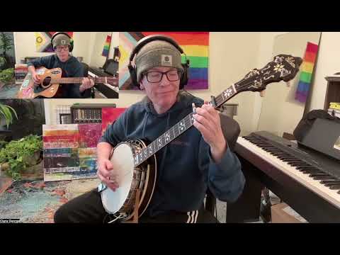 Banjo Friday 12.12.25 - “Jingle Bells.” Clara George - banjo/gtr. #banjo #banjofriday #scruggsstyle