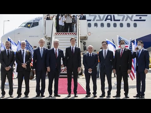 شاهد.. انطلاق أول رحلة تجارية بين إسرائيل والإمارات وكوشنر يعلق…