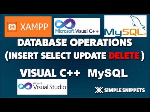 Delete Database Operation in Visual C and MySQL Database