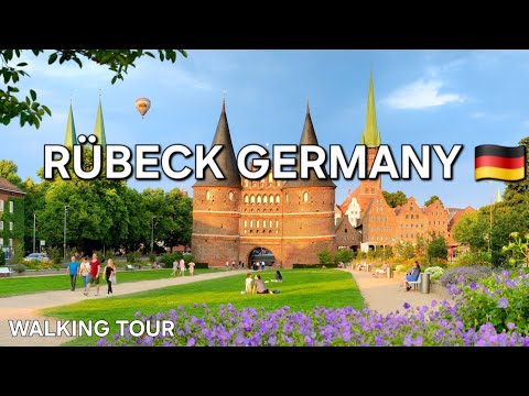 SECRET HIDDEN OF  LÜBECK  GERMANY |4K  WALKING TOUR 🫡🫡😍😍✅️✅️