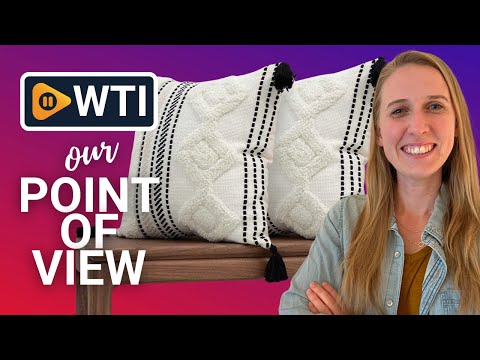 blue page Set of 2 Boho Throw Pillow Covers Black and Cream White Pillow Covers 24x24 - WTI product video review