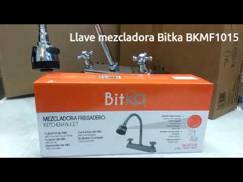 Llave Mezcladora Para Fregadero Cuello Flexible 2 Bkmf1015 - $ 499.00