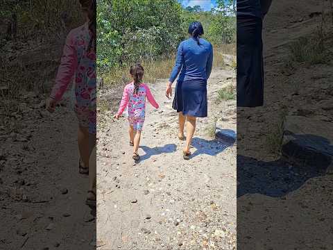 😃 Tássia na Reserva Ecológica Vargem Grande em Pirenópolis Goiás | reação do dia
