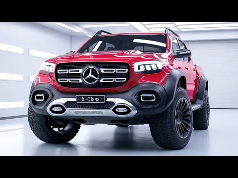 All-New 2026 Mercedes-Benz X-Class Pickup Truck Revealed | Futuristic Luxury American Powerhouse!