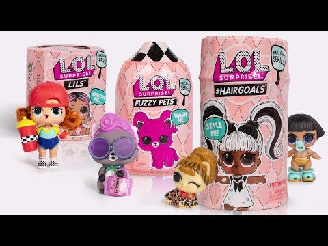 L.O.L. Surprise Makeover Serie: Lils, Fuzzy Pets und Hairgoals UNBOXING