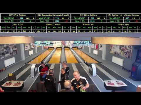 Senioren SKV 9Pins Stollberg - KSV Sachsenring Hohenstein-Ernstthal