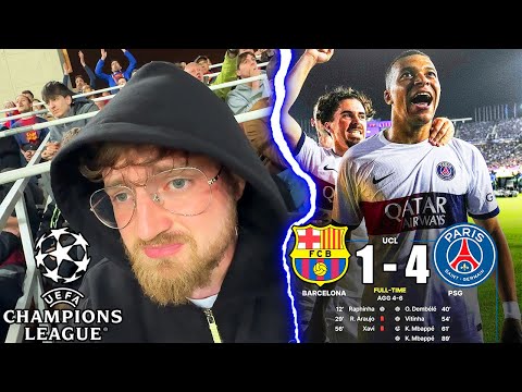 FC Barcelona vs. PSG - UCL Stadionvlog ???????? | Mein Herz ist gebrochen… | ViscaBarca