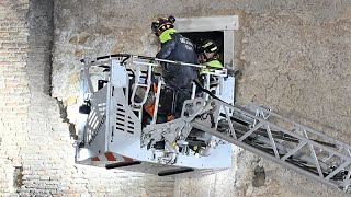Torre dei Conti in Rom: Geretteter Arbeiter stirbt nach Einsturz