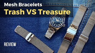 Mesh Bracelets: Can We Spot the Difference? High Quality Staib Vs Cheap Bracelets. Review.