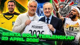 Download lagu PEREZ: MOURINHO Will Coach Real Madrid 🥳 Is XAVI the Successor to ANCELOTTI in Brazil? 🤯 CORINTHI... mp3