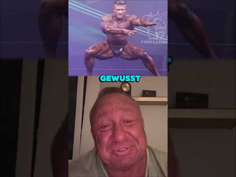 Markus Rühl freut sich über den Sieg von @UrsKalecinski #bodybuilding #2025 #italy #viral