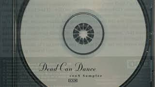 Dead Can Dance (Very Rare) 2008,  Remastered 4AD Records Promo