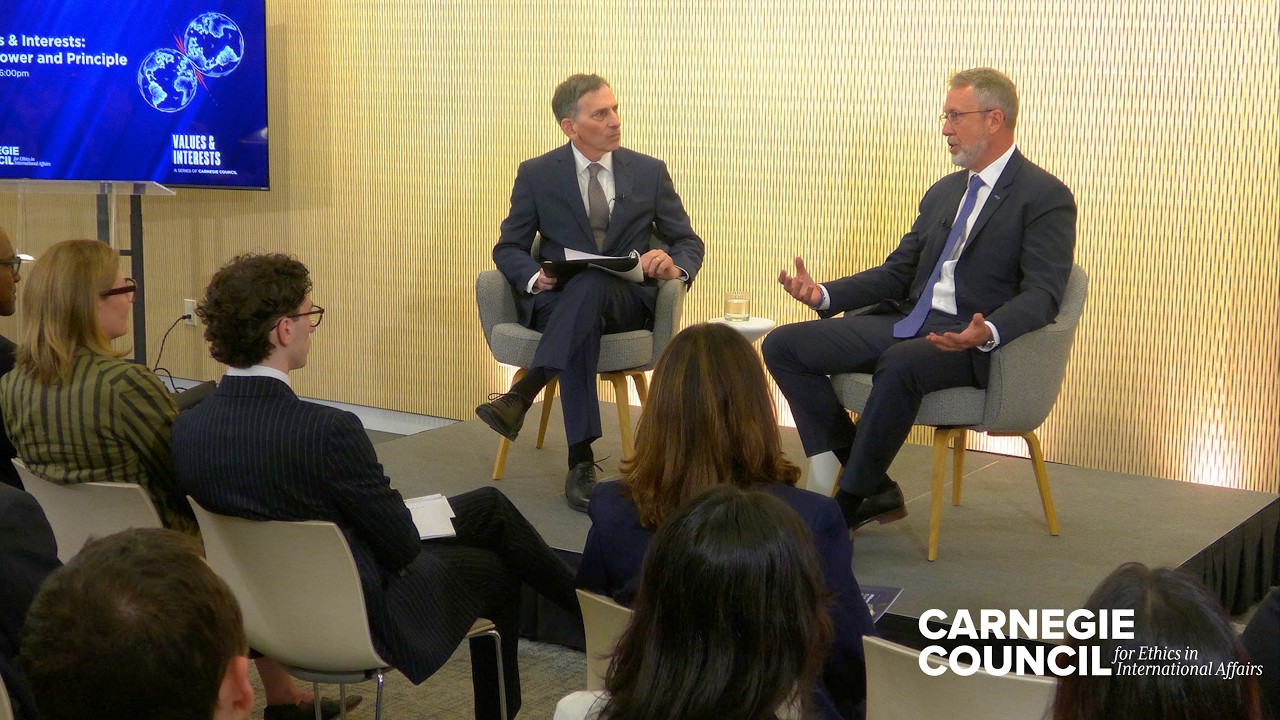 Ambassador James Story on U.S. power and moral standing