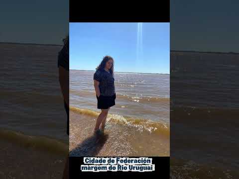 Cidade de Federación , Provincia de Entre Rios, Embalse Salto Grande. Margem do Rio Uruguai. 