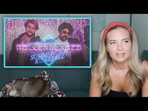 AMERICAN REACTS: Summer Cem ft. KC Rebell - ROLLERBLADES