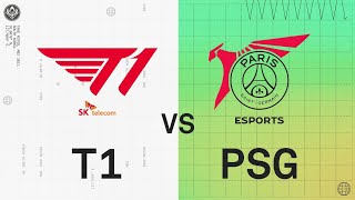 MSI 2022 - Rumble Stage D3 - T1 vs PSG
