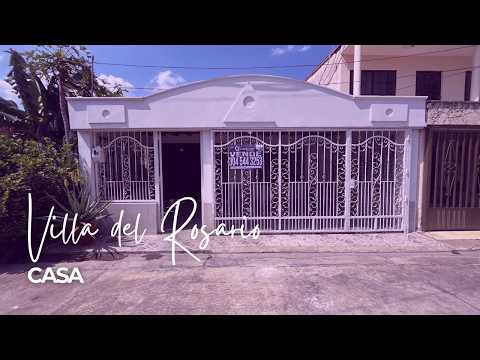 CASA EN VENTA, VILLA DEL ROSARIO, ITEM 5400