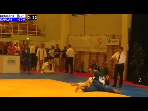 Judo Nordic Championships 2014: M21-73: DECKART - KAPLAS