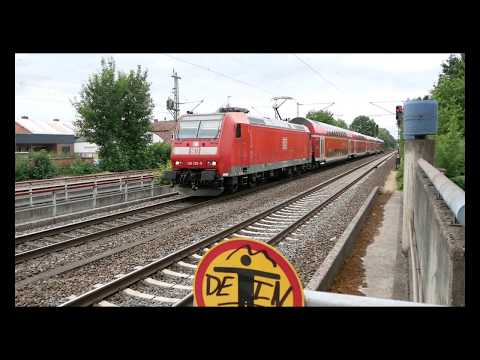 Züge am Bahnhof Bassum - Trains at Bassum station
