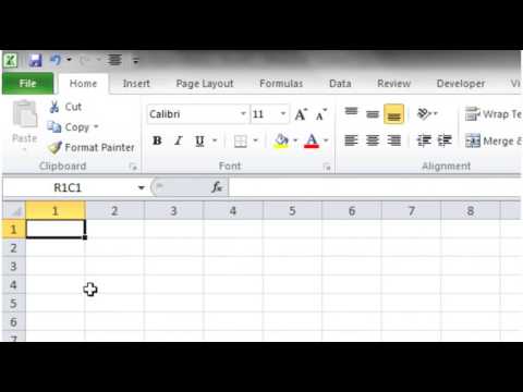 Excel 2010 VBA Tutorial 1   Creating a Macro with Visual Basic For Applications