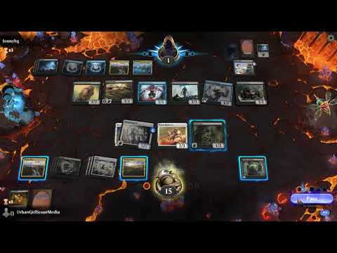 MTG Arena Jumpstart draft and game play