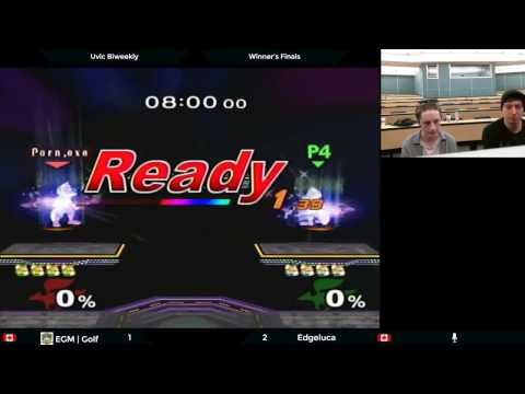 UVic Biweekly Feb 1st  - EGM | Golf (Fox) vs  Edgeluca (Falco, Fox) - Winners Finals