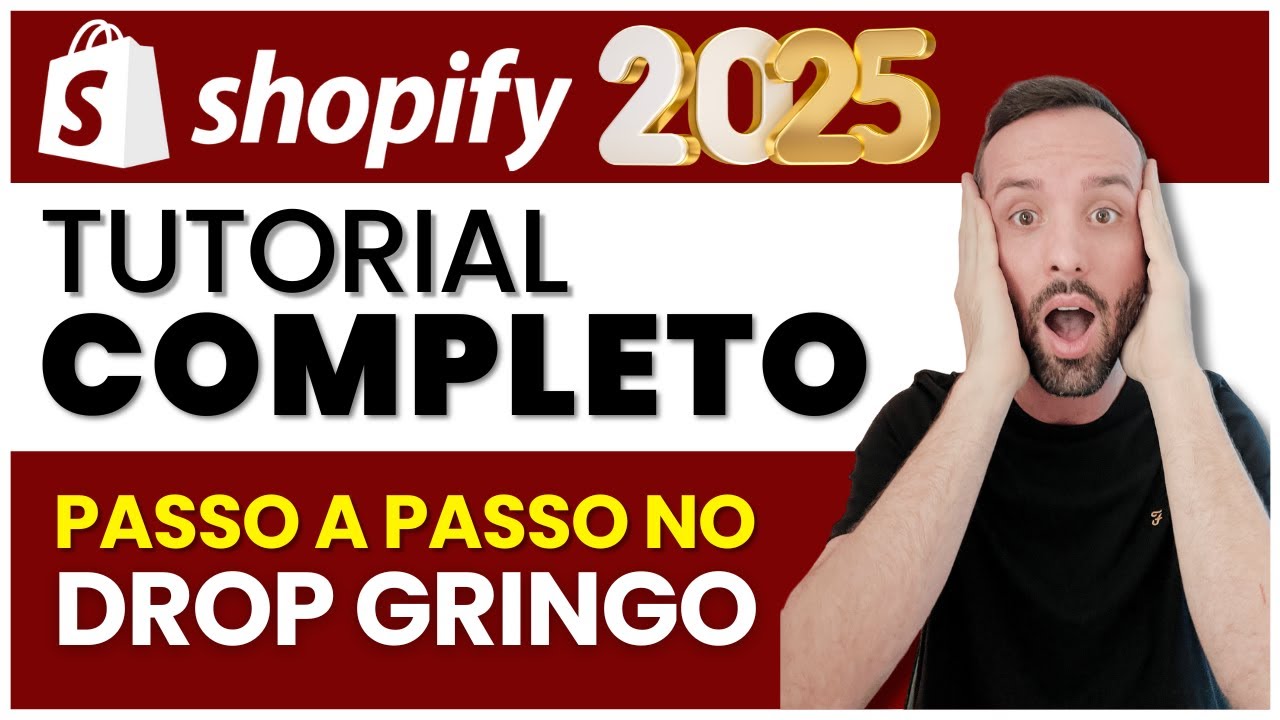 Como Criar Uma Loja de Dropshipping na Shopify em 2024  ( Tutorial da SHOPIFY passo a passo 2024 )