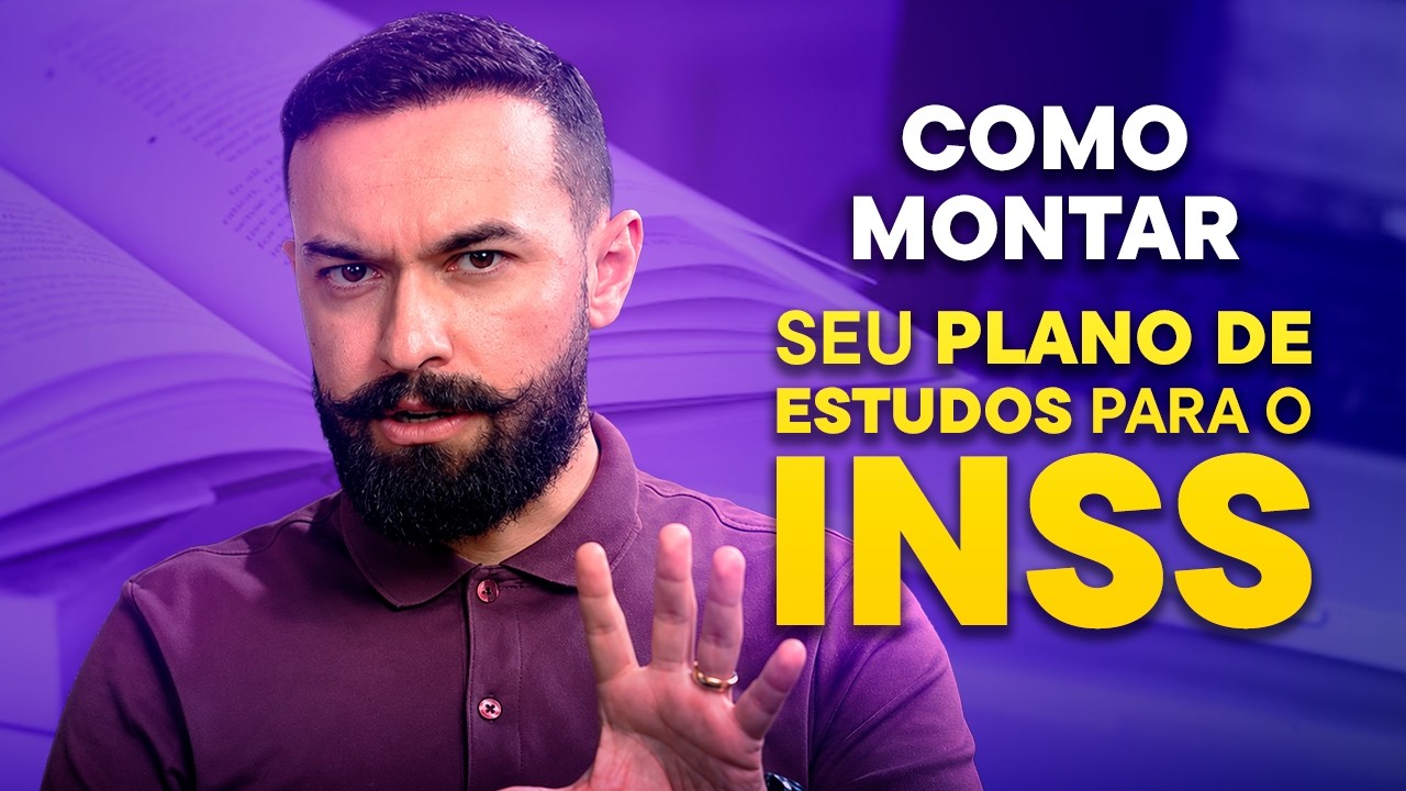 Como montar seu plano de estudos para o INSS