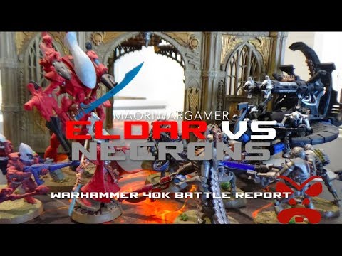 Eldar Vs Necrons: Warhammer 40K Battle Report - Mission One