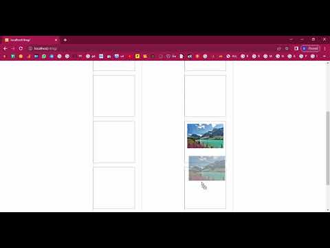 Drag and Drop Image in PHP Application Projects