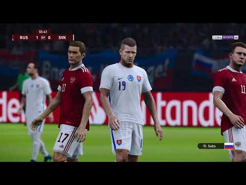 RUSSIA vs SLOVAKIA Qualifiers Qatar 22