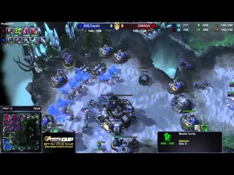 Dimaga vs Dayshi ZvT Game 1 StarCraft 2  pro blizzasc2 sc2 dota esport lol highlights