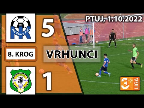 VRHUNCI: DRAVA PTUJ 5 - 1  LJUTOMER | 3. SNL-Vzhod