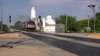 preview picture of video 'Rock Island-Metra SB At 149th St & Pulaski Ave Midlothian, Illinois'
