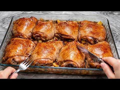 Crispy Baked Chicken with Roasted Vegetables and Rice