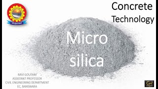 Microsilica by Mr Ravi Goutam