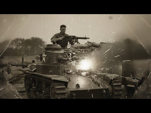 The .50 Caliber vs Japanese Tanks — Why 12mm Armor Became a Steel Coffin on Saipan