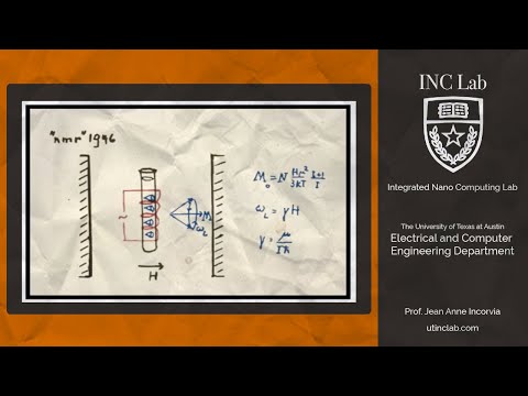 Patrick August, UT Austin Physics Ph.D. Student, Talks on Nuclear Magnetic Resonance