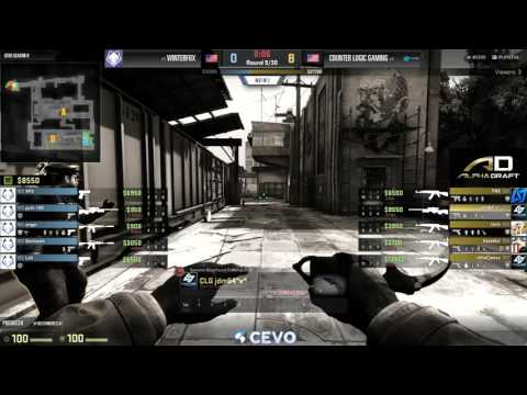 CLG vs WinterFox Game 2 (CEVO-P CS:GO Season 8) - Misled & Dust