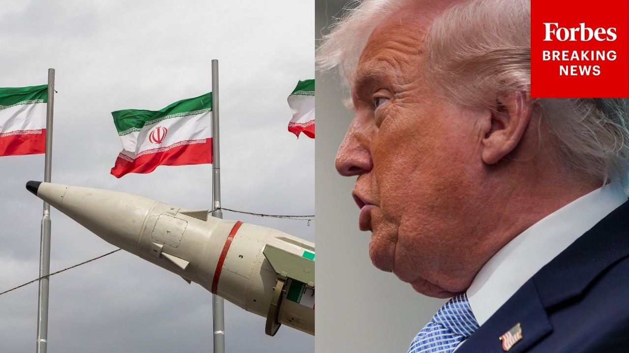 Video | 'We Will Not Let Iran Have A Nuclear Weapon': Trump Discusses Ongoing Negotiations With Iran