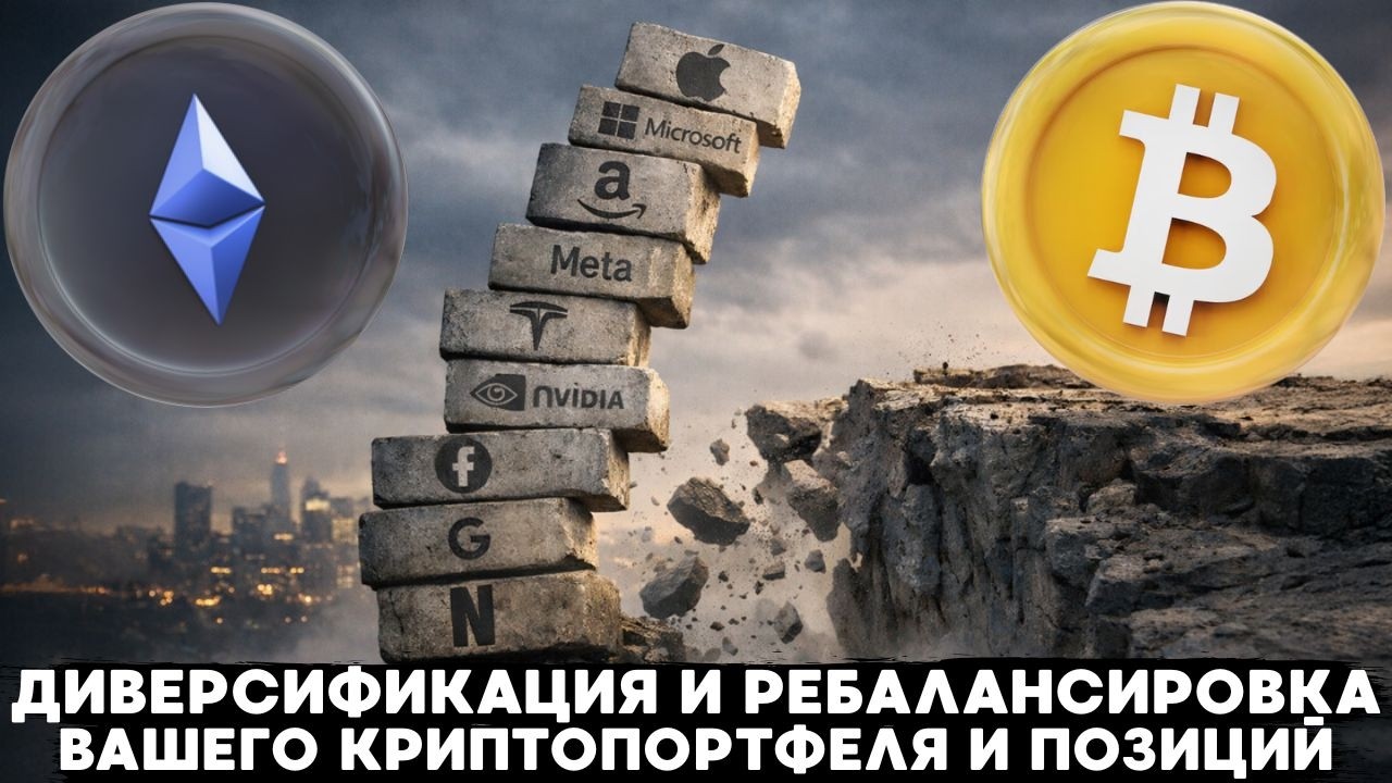 ДИВЕРСИФИКАЦИЯ И РЕБАЛАНСИРОВКА ВАШИХ ИНВЕСТИЦИОННЫХ АКТИВОВ В КРИПТЕ И ФО?