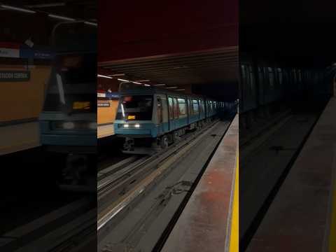 Metro De Santiago | NS-93 N2067 entrando a Estación Central