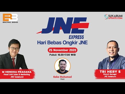 Apa Itu Hari Bebas Ongkir JNE, Simak Bincang Bisnis Sukabumiupdate!