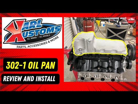 Karl Kustoms 302-1 Oil Pan Review and Installation