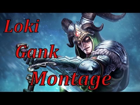 Kruxe - SMITE | Loki | Melee Assassin | Ganks Montage